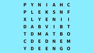 Test de inteligență | Identificați cuvântul MAX în maximum 6 secunde!