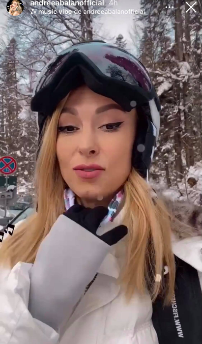 Andreea Bălan a plecat la munte cu iubitul și și-a lăsat fiicele în grija lui George Burcea
