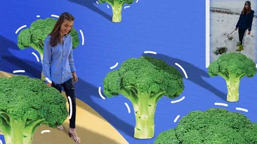 La 21 de ani, o olteancă scoate bani  din… agricultură sub zăpadă!