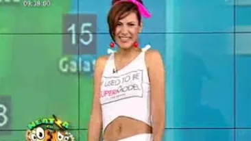 Adriana i-a urmat exemplul Madalinei Pamfile! A venit bauta la preselectiile de la Neatza!