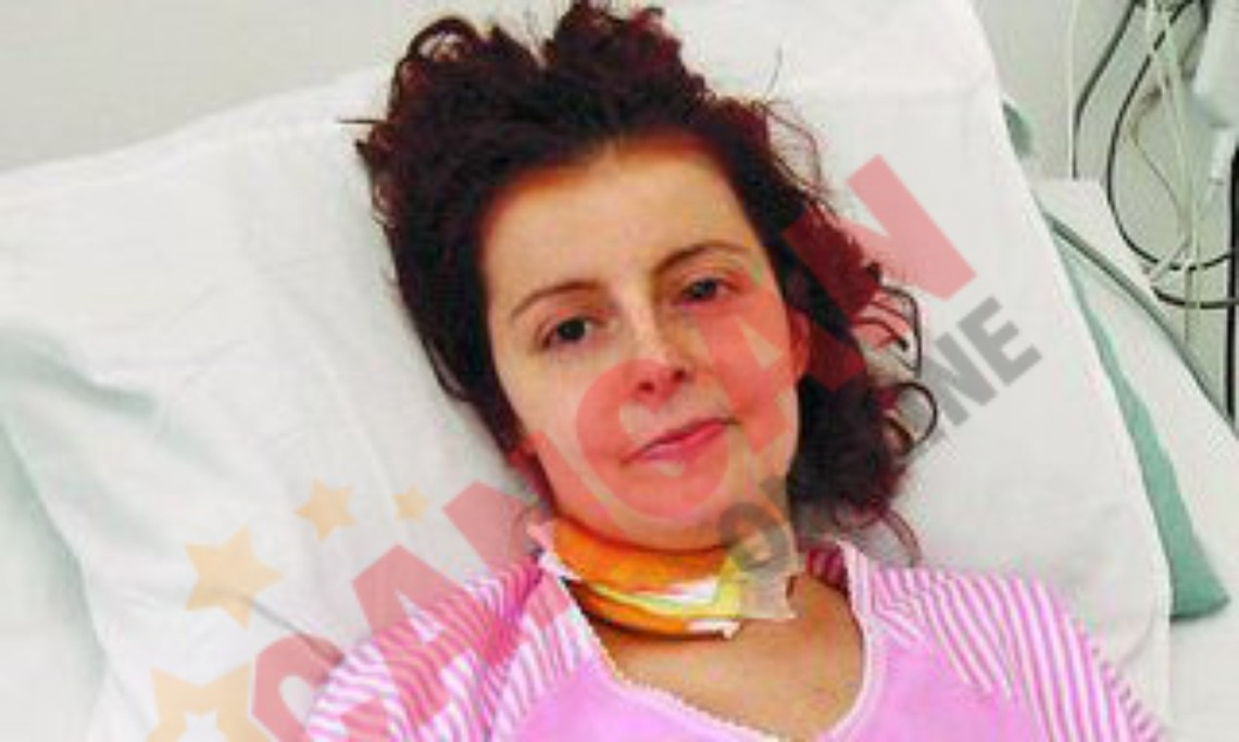 Soprana Amelia Antoniu, pe patul de spital, în urmă cu 10 ani