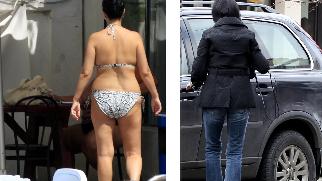 Incredibila transformare a unei vedete! A slabit atat de mult, ca parca are doua bete in loc de picioare! Dar nu-i sta rau!