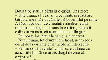 Bancul începutului de săptămână | Uite dragă, ce minte îngustă are bărbatu-meu