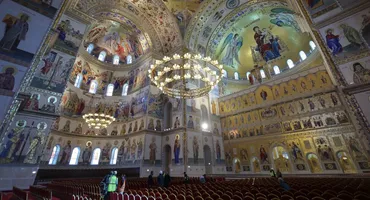 Imagini fabuloase cu interiorul Catedralei Mântuirii Neamului. Duminică va fi sfințită