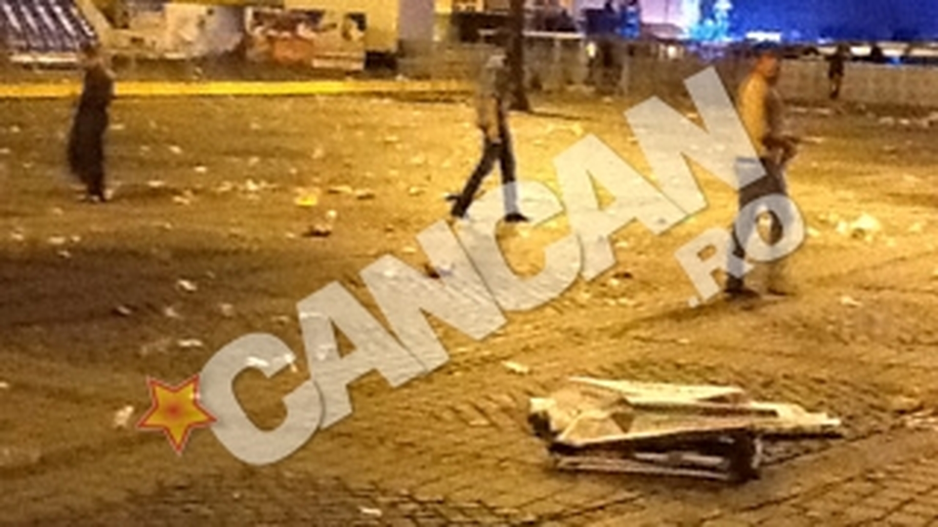 Munti de gunoaie in centrul Sibiului Vezi aici ce lasa in urma lor romanii dupa cateva ore de distractie