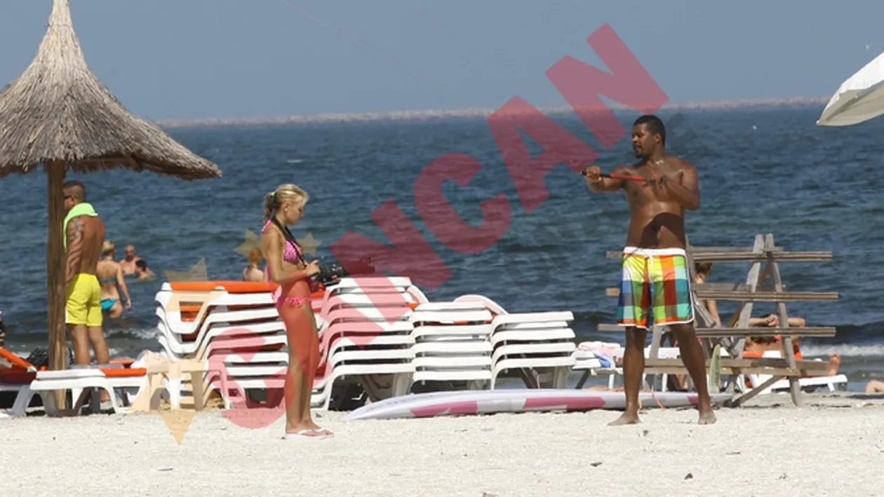 Andreea Patrascu practica sporturi nautice la fel ca iubitul sau