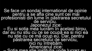 BANCUL ZILEI | Păstrarea secretului de serviciu