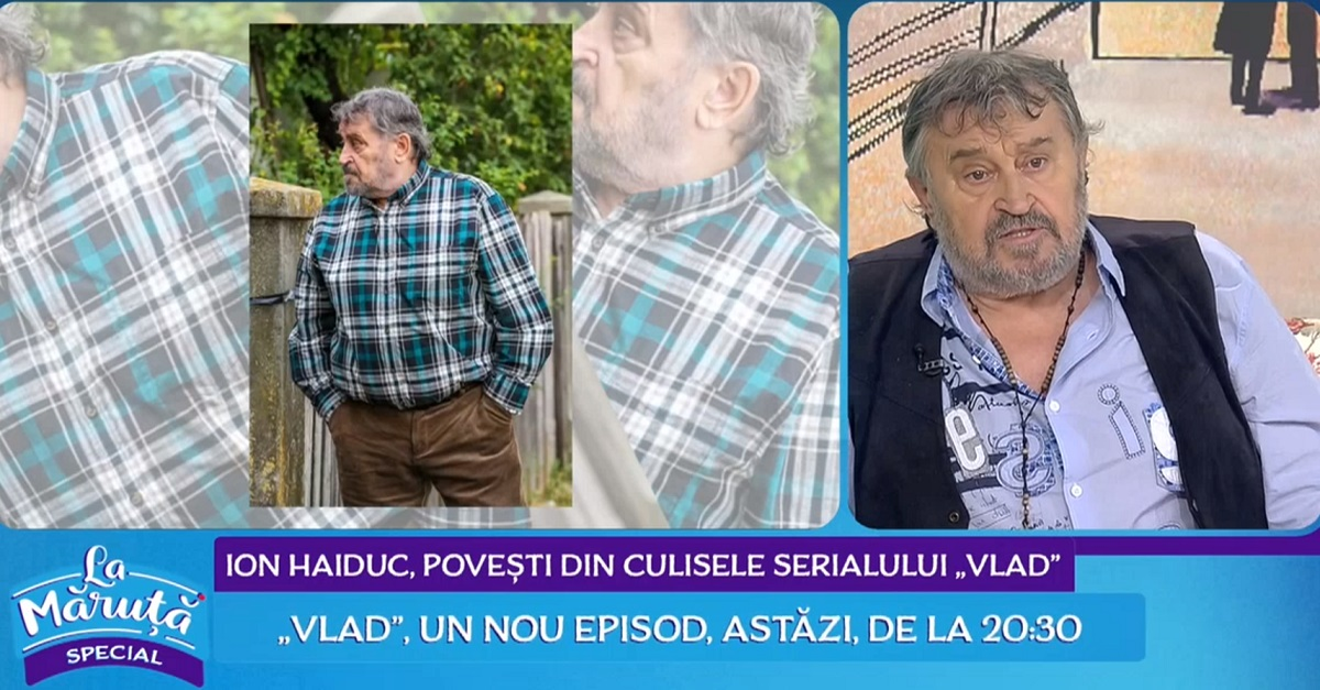 Actorul Ion Haiduc, dezvăluiri senzaționale din culisele serialului “Vlad”. Ce se întâmplă în episodul din această seară și decizia luată de regizorul filmului de la Pro TV