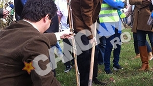 VIDEO Capitala s-a inverzit! 1.500 de arbori au fost plantati la Politehnica!