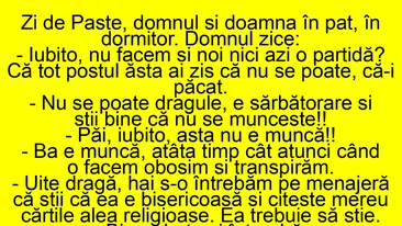 BANCUL ZILEI | Iubito, nu facem și noi nici azi o partidă?