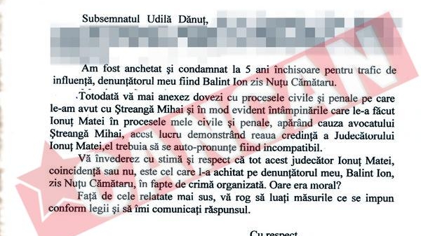Judecator acuzat ca s-a razbunat pe inculpat