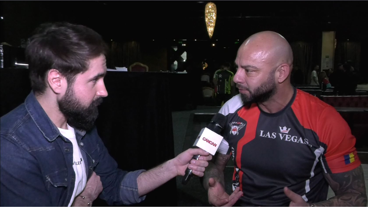 Giani Kiriță: "Vorbim de o luptă în cușcă, o luptă reală și cu un oponent cu 15 ani mai tânăr decât mine, un băiat care face fitness, campion național la fitness!" / (Foto : CANCAN.RO)