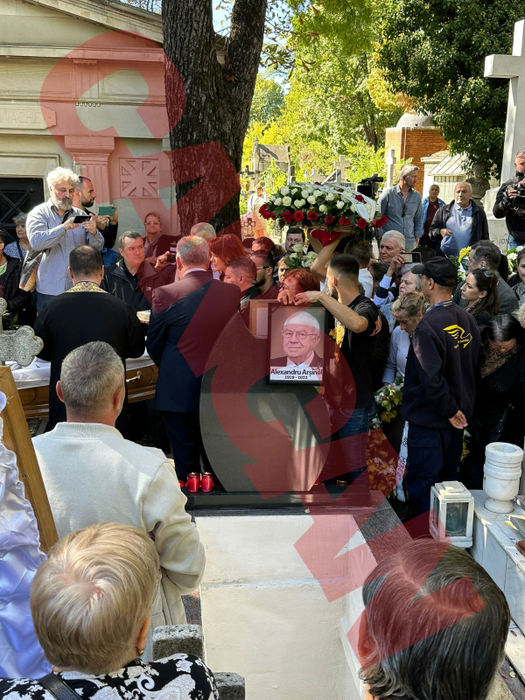 Cum arată locul de veci al maestrului Alexandru Arşinel. Ce scrie pe crucea regretatului actor