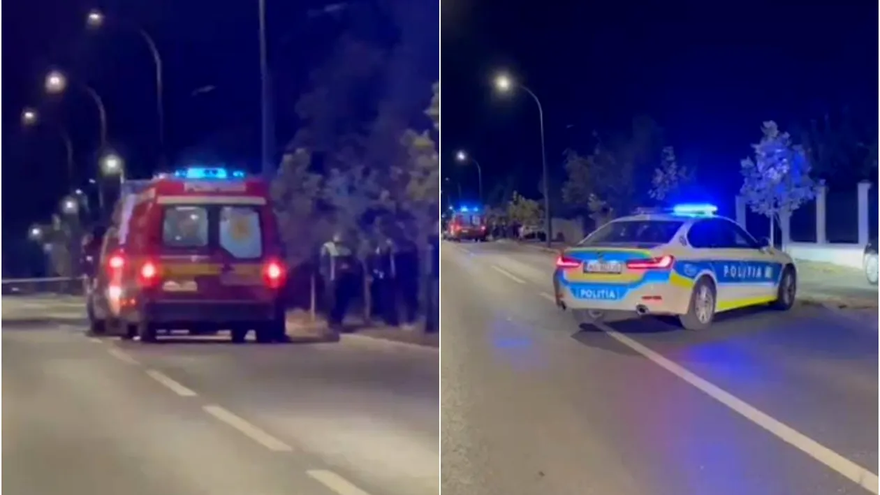 Breaking news! Un polițist a fost înjunghiat în piept de un adolescent de 14 ani, în comuna Berceni