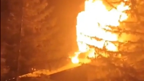 Incendiu masiv în Teleorman! O biserică a luat foc: „Intervenția a durat aproximativ cinci ore”