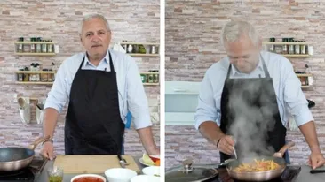 Liviu Dragnea dă lecții de gătit pe YouTube. Ce a preparat fostul lider PSD în primul episod