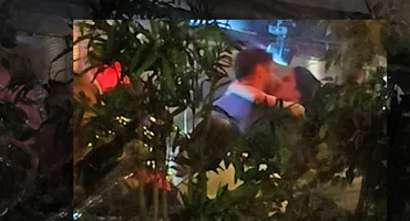S-a aruncat în brațele lui și l-a sărutat cu foc! Cristina ICH și Alex Pițurcă s-au împăcat! CANCAN.RO are imaginile electrizante din Nuba
