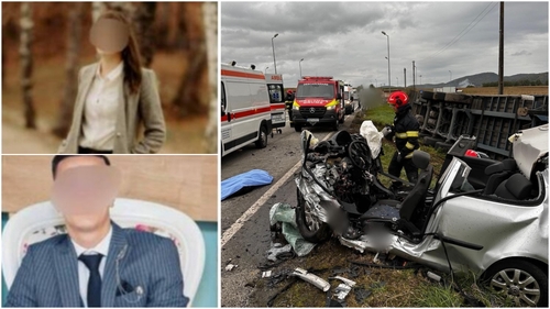 Dublă tragedie! Ei sunt Simona și Tudor, cei doi studenți care au murit în accidentul din Cluj. Se întorceau de la facultate