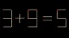 Test de inteligență | Mutați un singur chibrit pentru a corecta 3 + 9 = 5