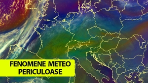Avertizare ANM emisă duminică. Fenomene meteorologice foarte periculoase