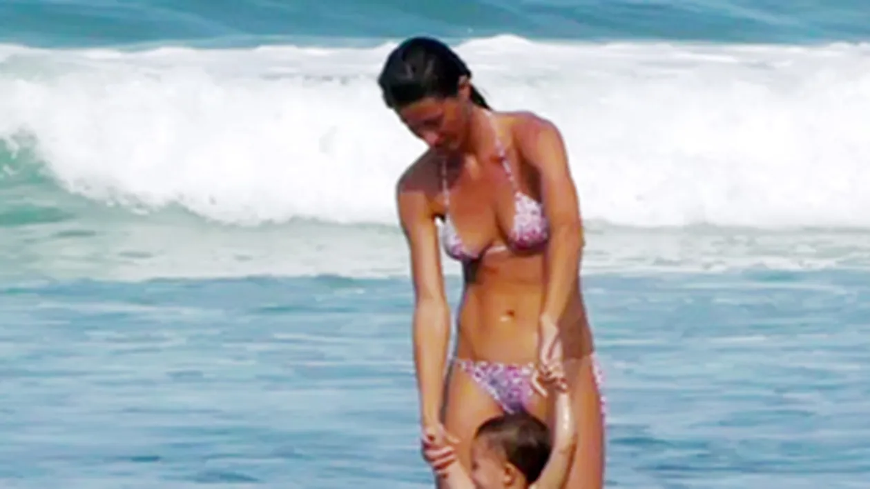 Ce mamica sexy e Gisele si ce baietel dragalas are!