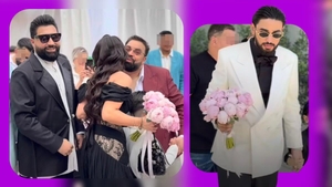 Ținuta bizară purtată de nașa lui Dani Stoian și a Mihaelei, în ziua nunții lor. Invitații au rămas muți de uimire!