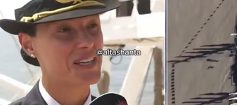 Oamenii sunt convinși că au observat o „eroare în matrice” după ce această femeie ar fi dispărut în timpul unui interviu, în direct la TV