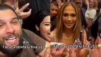Tzancă Uraganu, față în față cu Jennifer Lopez! Ce vers i-a compus pe loc și cum a reacționat marea vedetă internațională