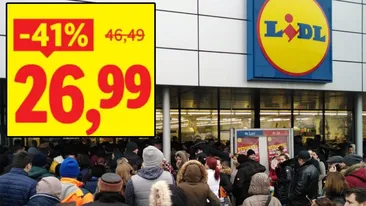 Cea mai mare reducere de la LIDL România. Produsul a fost ieftinit cu 41%