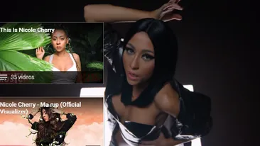 Primele imagini „deocheate” cu Nicole Cherry după ce și-a pus silicoane. Cântăreața și-a expus bustul generos în noul videoclip