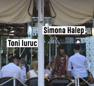 Simona Halep, îmbrățișări cu iubi într-o parcare din Mamaia + i-a făcut ”botezul” în anturaj