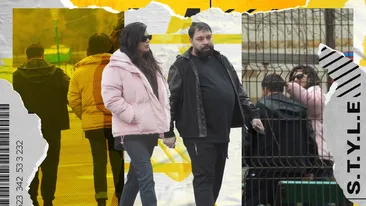 „Regele” Salam, scos la plimbare de „Regină”. Cum am filmat celebrul cuplu în parc