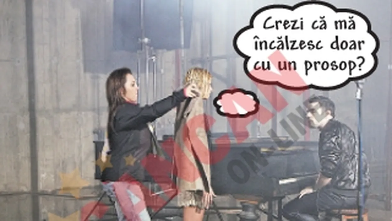 Dana Rogoz si-a riscat sanatatea la filmarile ultimului videoclip al trupei Vunk