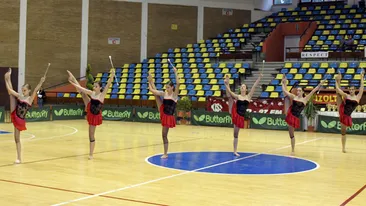 Campionat national de majorete la Arad