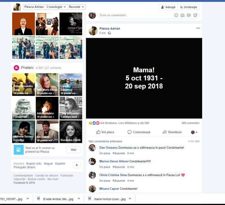 Părinții lui Artan de la Partizan, înmormântați azi!