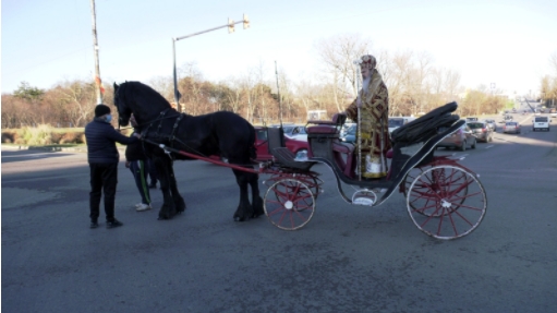 Credința și devoțiunea au învins teama de coronavirus la Constanța. IPS Teodosie a condus o procesiune la care au participat sute de localnici