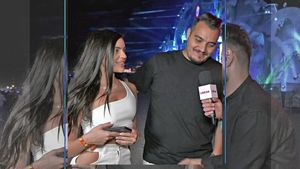 Matinalul de la Kanal D și-a lăsat soția acasă și a apărut cu o brunetă la Neversea! Bursucu: “Ea este Diana!”