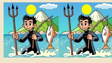 TEST IQ | Găsiți cele 3 diferențe dintre aceste două poze. Geniile o fac în maximum 10 secunde!