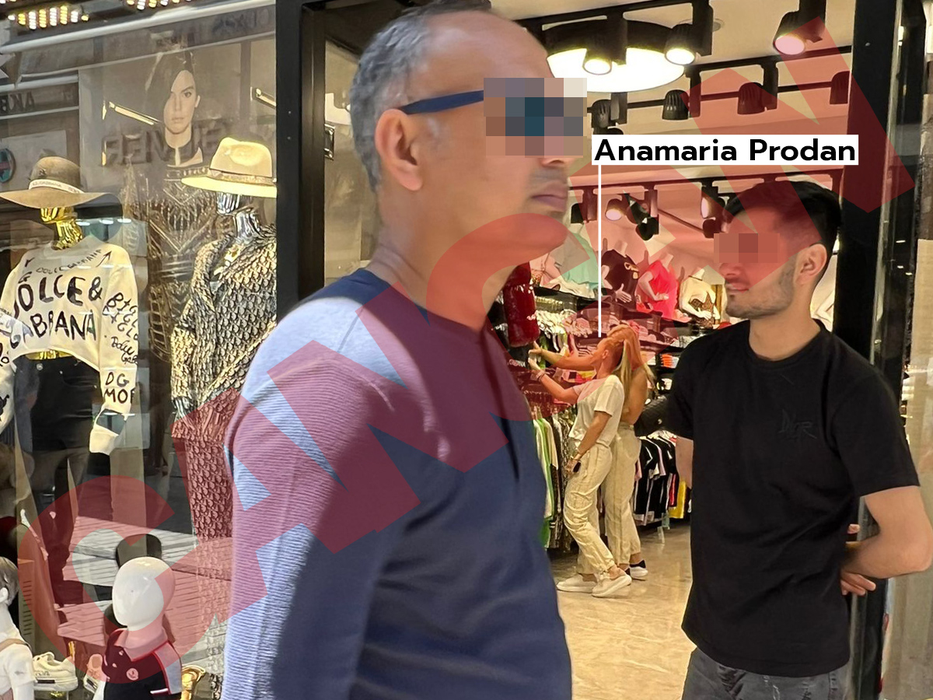 Anamaria Prodan, la cumpărături în bazar