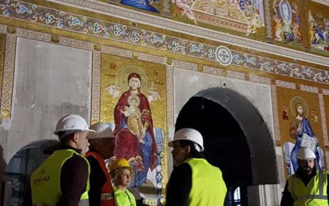 FOTO. În ce stadiu se află lucrările la Catedrala Mântuirii Neamului cu doar cinci zile înainte de sfințire. Imagini din interior