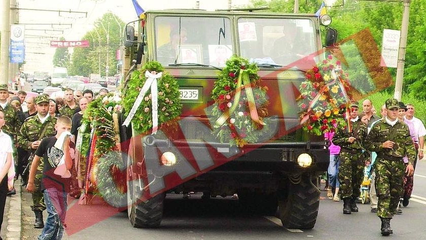 Eroul din Afganistan a fost Inmormantat cu onoruri militare