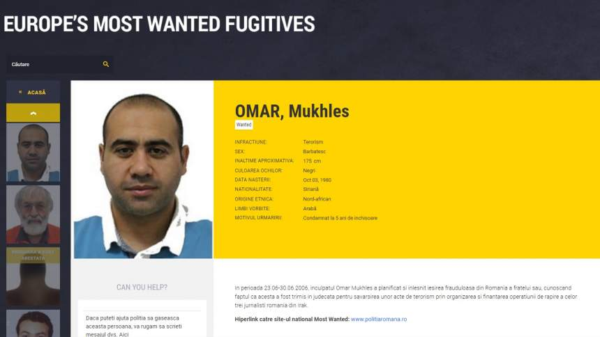 Omar Mukhles este căutat și de soție