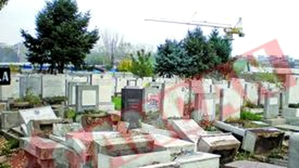 Cimitirul evreiesc a fost devastat