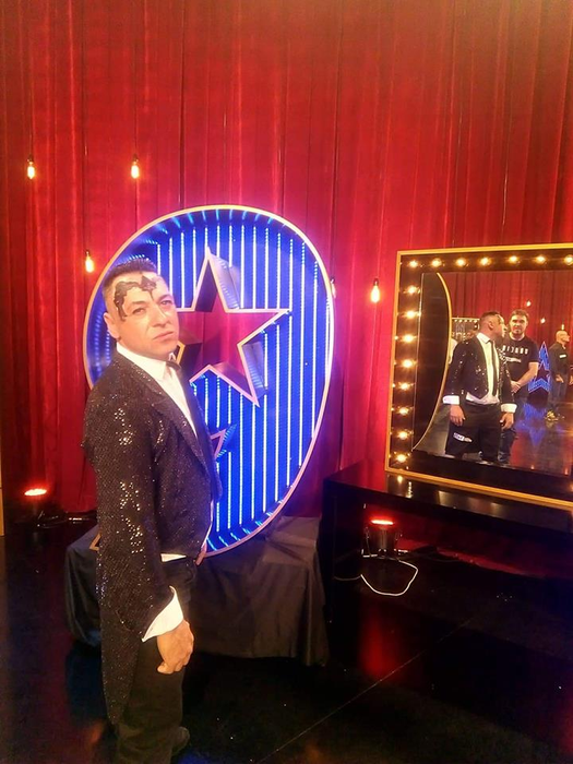 Tarky, în culise la "Românii au talent"