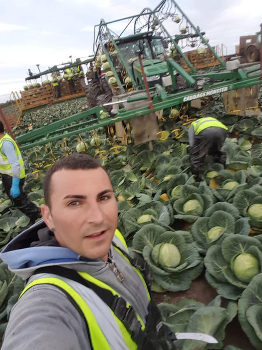 Nu e banc! Cât câștigă lunar Cosmin Besnă la cules de bujori, în Anglia: ”Nu mi-aș schimba jobul pentru nimic în lume”