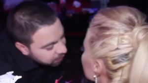 Imaginile care nu au aparut de la filmarea unui videoclip! Salam, prins sarutandu-se cu Loredana Chivu