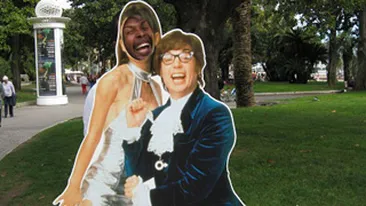 Cabral s-a fotografiat cu Mike Myers