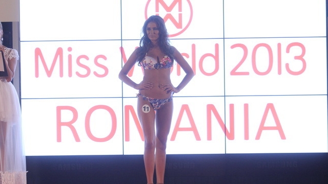 Ea este cea mai FRUMOASA romanca! Andreea Chiru a fost aleasa Miss World Romania 2013