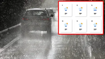 Orașele din România în care plouă toată luna iunie. Meteorologii EaseWeather anunță cea mai ploioasă vară din mileniul trei