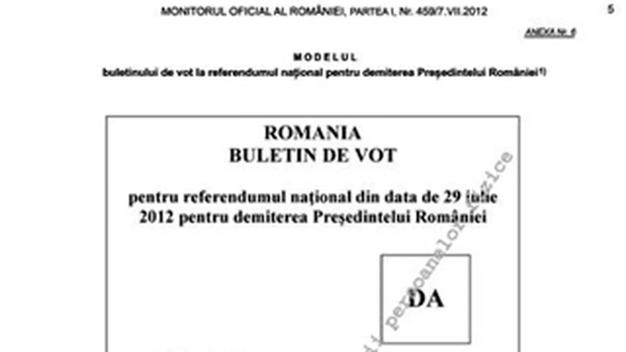 Primele estimari ale rezultatelor votului! Vezi aici cati romani au pus stampila pe Da si cati pe Nu